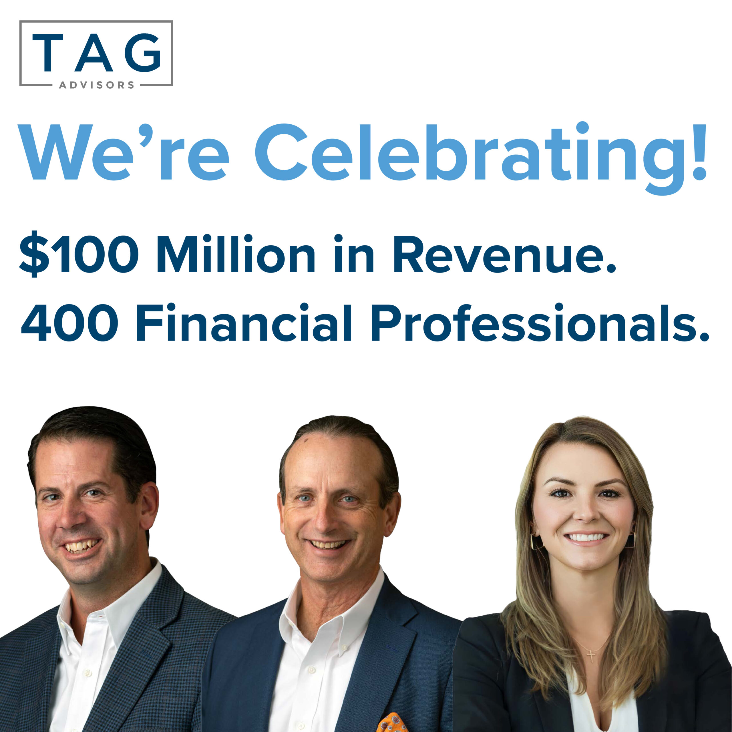 TAG Advisors sets record for revenue, number of advisors